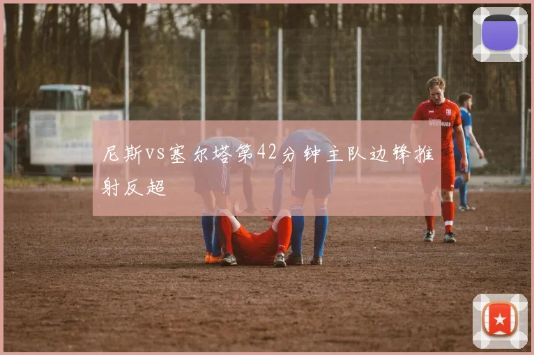 尼斯vs塞尔塔第42分钟主队边锋推射反超